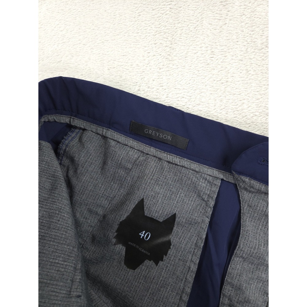 Greyson Montauk Shorts Mens 40 Blue Golf Athletic Stretch - Picture 5 of 5